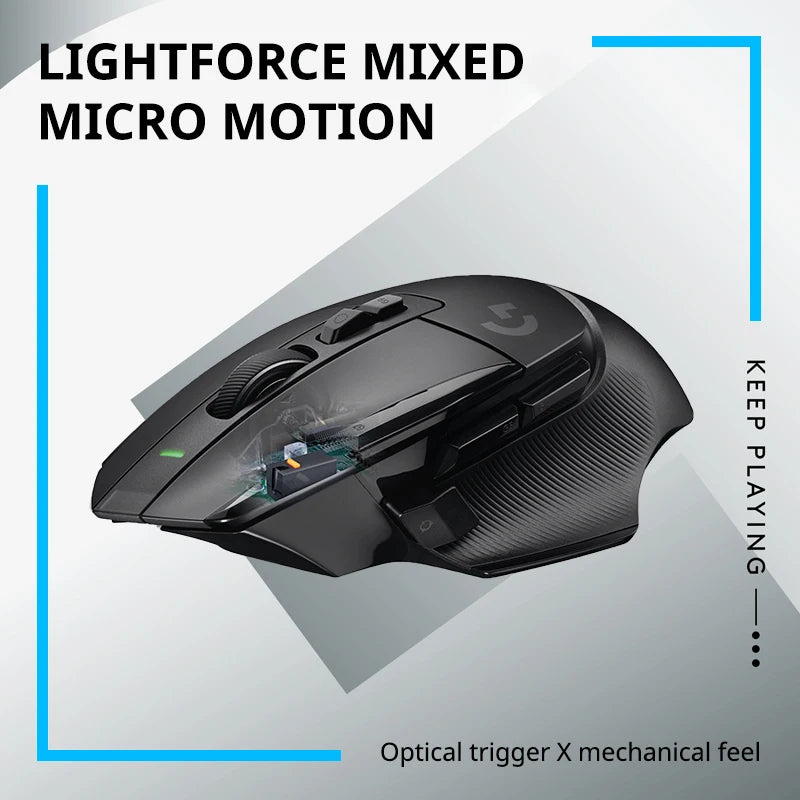 Logitech G502 HERO G502X PLUS Gaming Mouse, RGB/Ergonomic