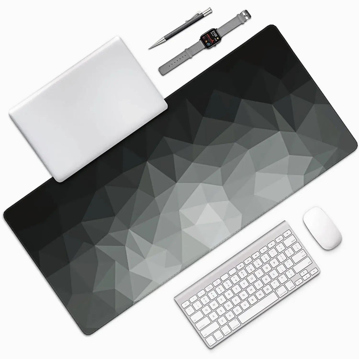 New Large Mouse Pads For Desk, Gaming Mouse Pad, Mouse Pad with Stitched Edges and Non-Slip Rubber Base, Extended And Thickened