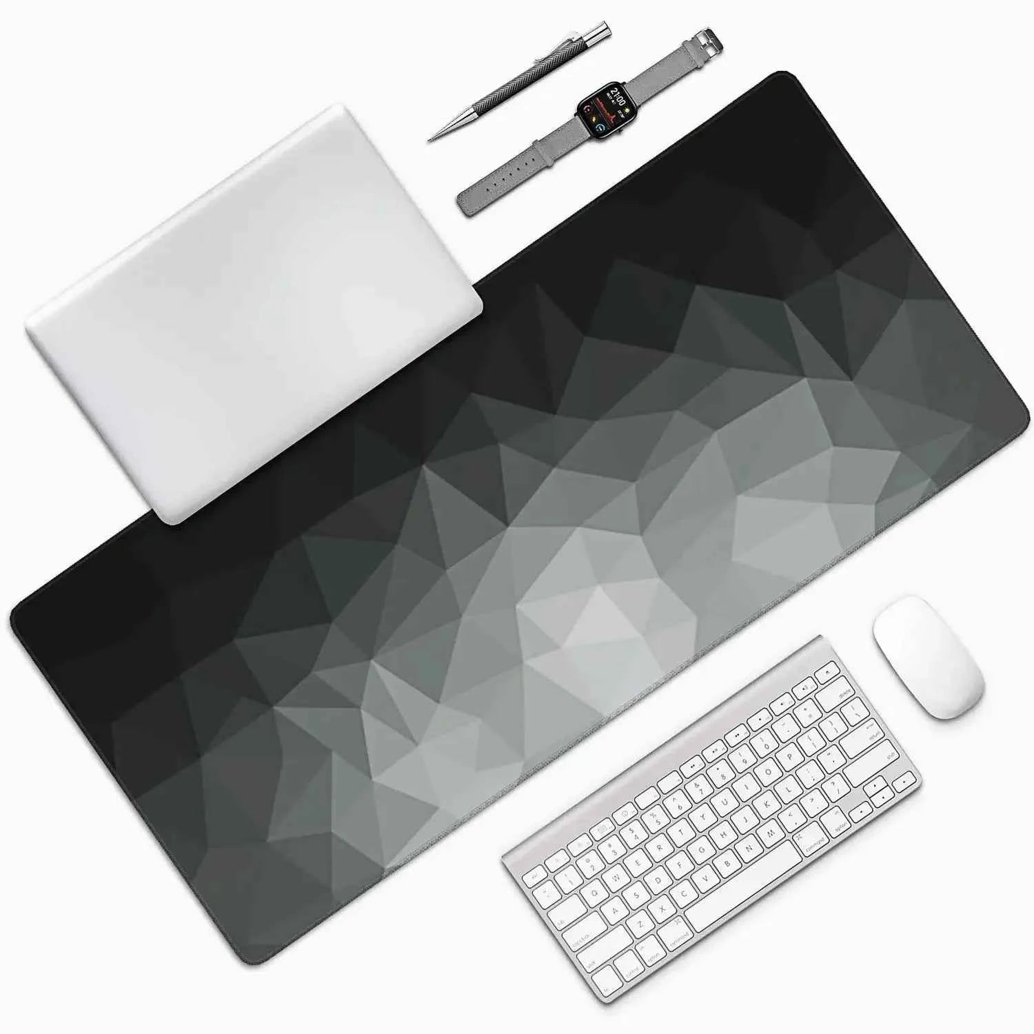 New Large Mouse Pads For Desk, Gaming Mouse Pad, Mouse Pad with Stitched Edges and Non-Slip Rubber Base, Extended And Thickened