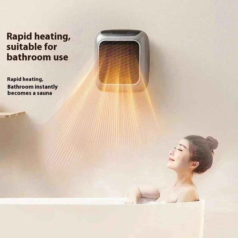 Portable Heater Electric Fan Heater Winter heater Small warm air blower For Home Bedroom Office Desktop Warmer Machine