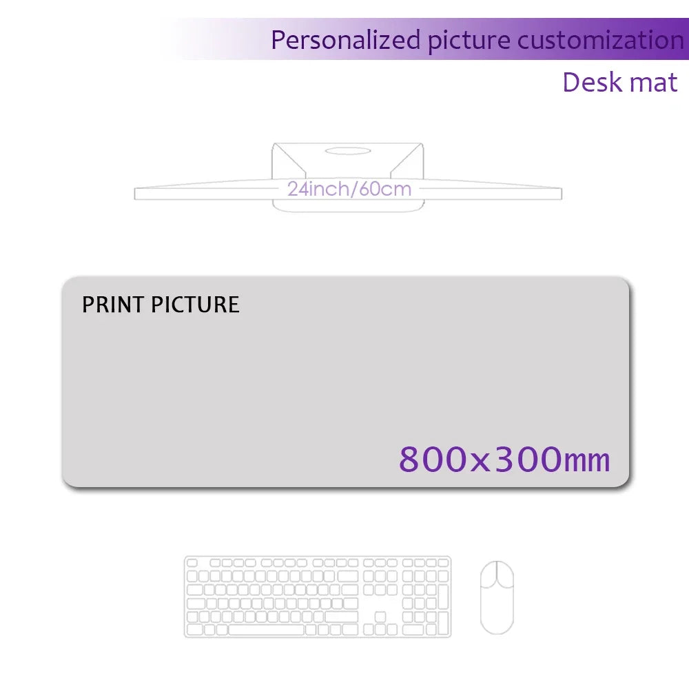 Play Mat Custom Mouse Pad Printed Desk Mat, Personalized Gaming Mat, Gaming Gifts for Gamers Mousepad Personalized TCG Playmats