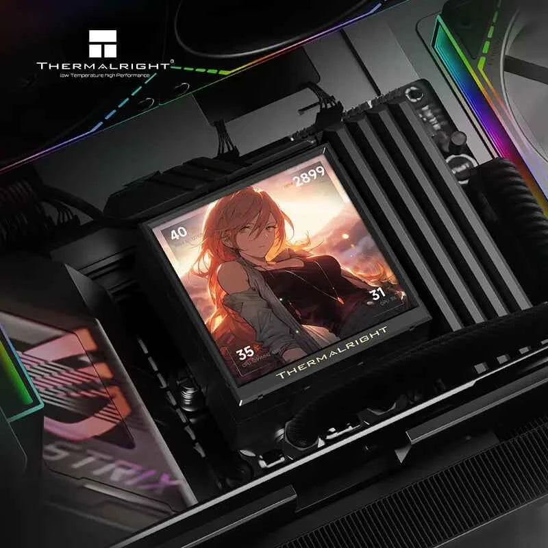 Thermalright PEERLESS VISION 360 ARGB All-in-one water cold radiator,3.95-inch full screen/Wireless splicing fan/support LGA1851