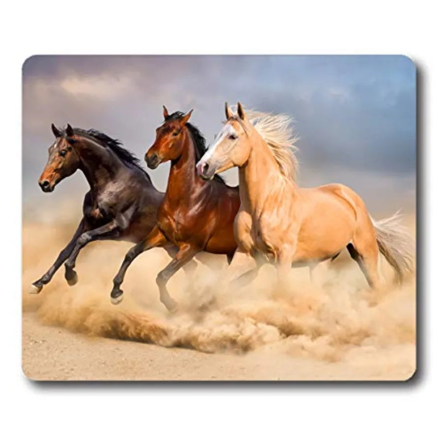 Mouse Pad Beautiful Cat in Outer Space Personality Design Mouse Mat Gaming Non-Slip Rubber Mousepad