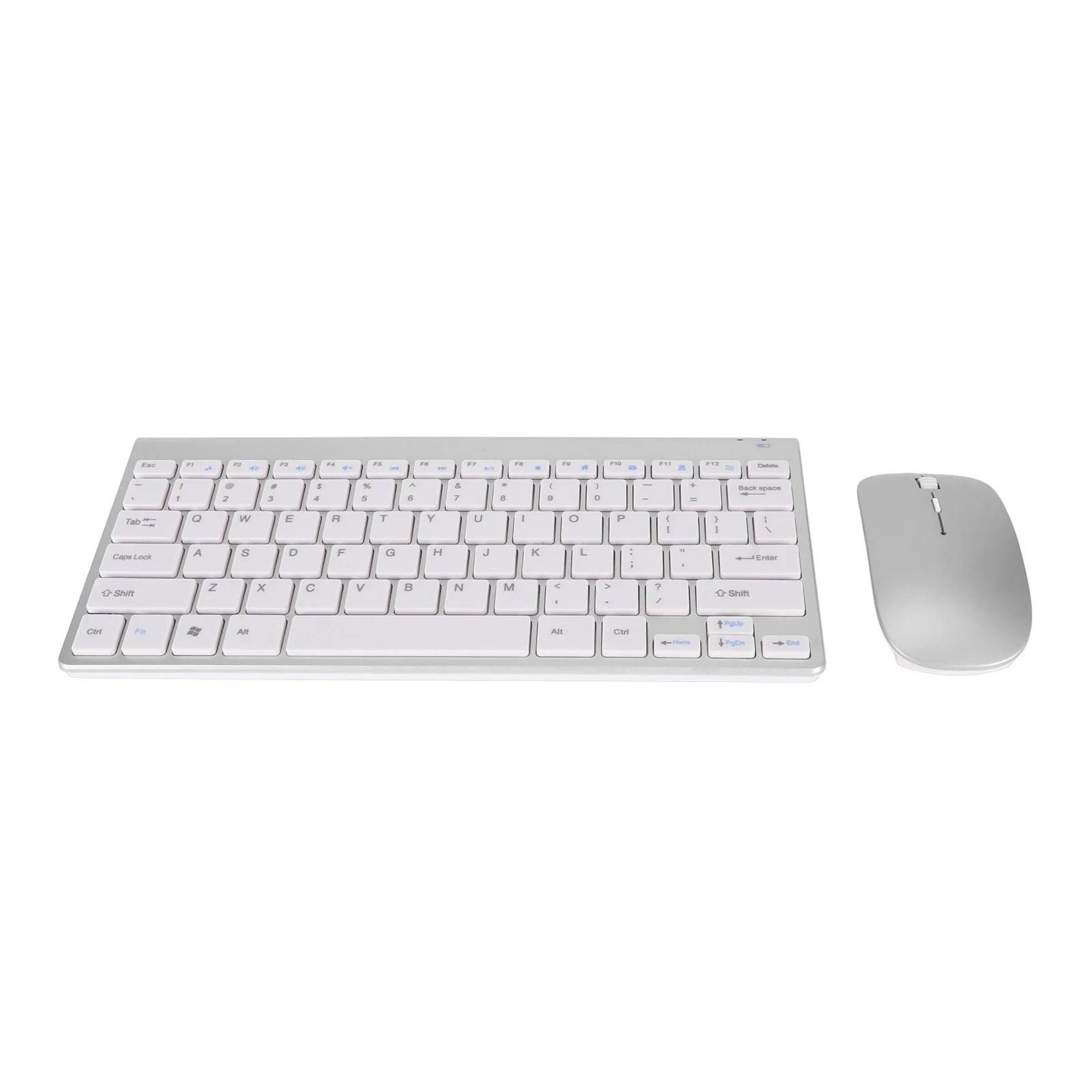 2.4G Wireless Keyboard Mouse Kit Slim Silent Smart Wireless Keyboard Mouse Set with USB Receiver For Home PC Laptop