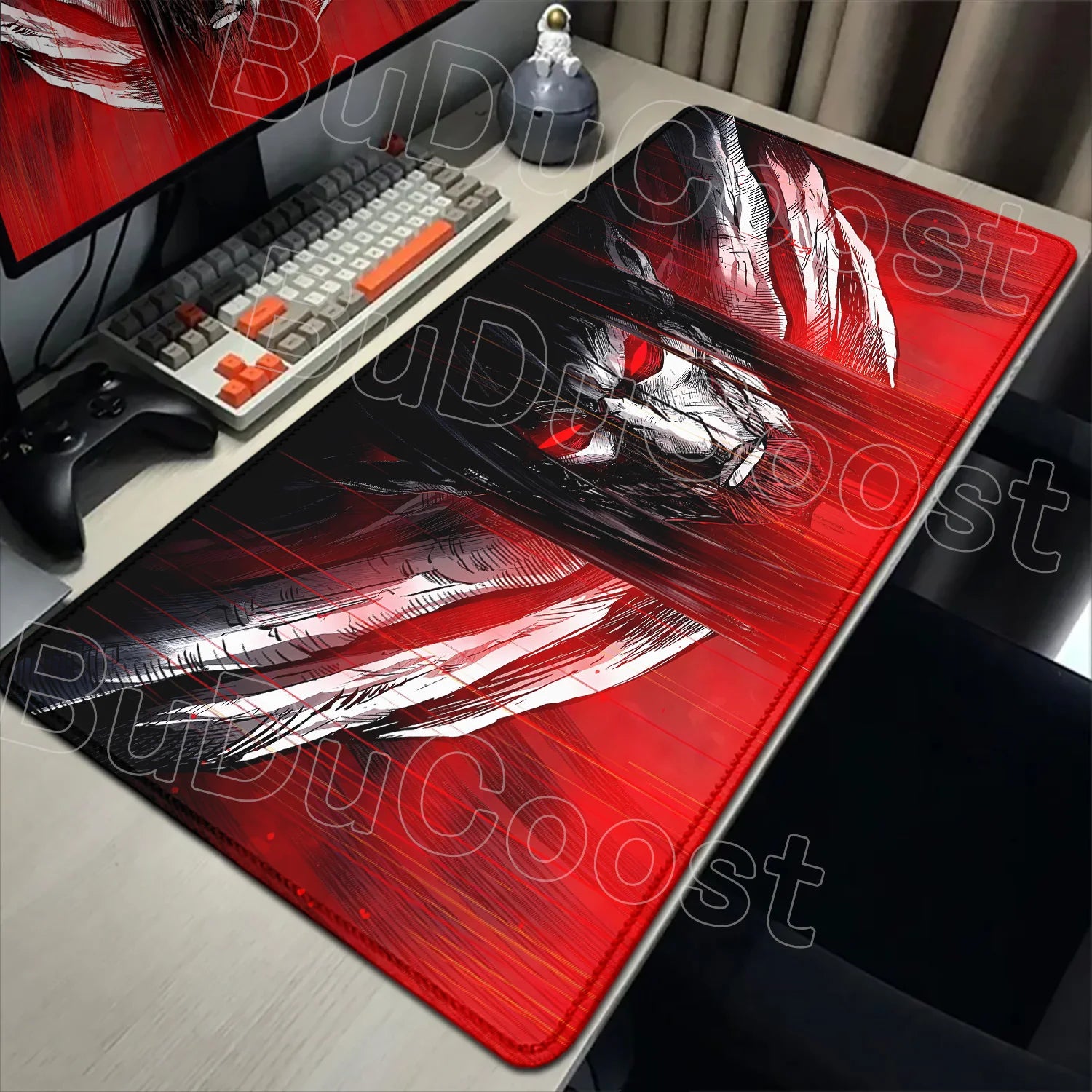 New Mousepad Anime Attack on Titan Mouse Pad Gaming Accessories PC Keyboard Large Rubber Non-slip Desk Mat Computer Table Carpet