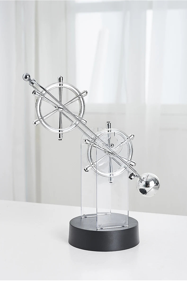 Physics Science Newton Pendulum Nordic Home Decoration Accessories Modern Metal Maglev Balance Balls Office Desk Decor Gifts