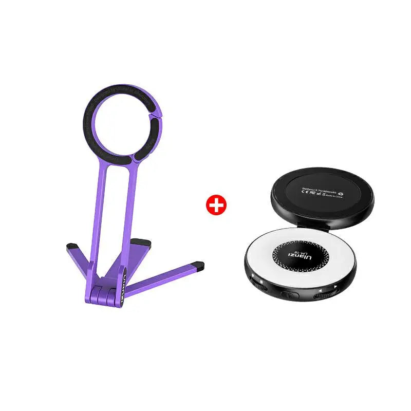Ulanzi MA30 Magsafe Phone Tripod Dual-sided Magnetic Phone Holder Phone Stand for Iphone 16 15 Outdoor Travel Vlog LiveStreaming