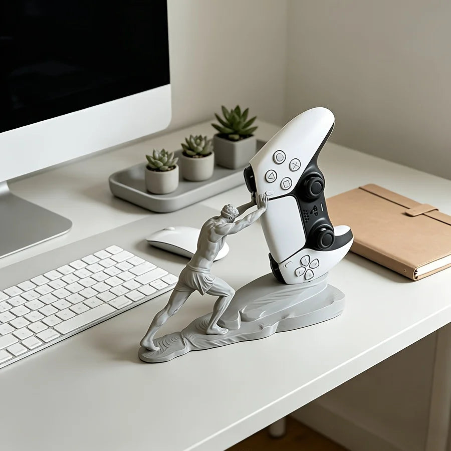3D Print Universal Controller Stand Holder Portable Handle Holder Desktop Organizer Compact Stylish Rack for Home Office Use