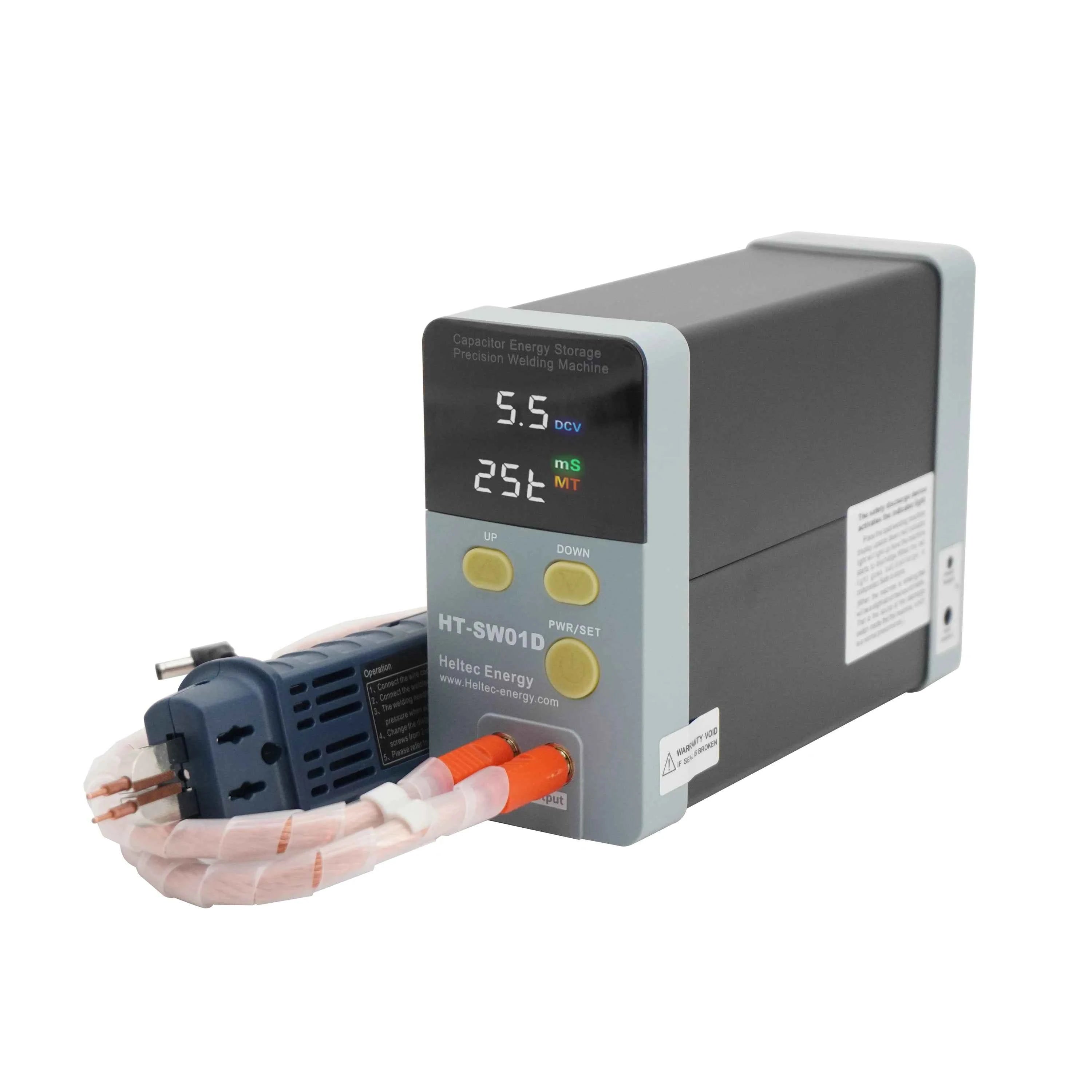Heltec 21KW 36KW 42KW Capacitor Storage Battery Spot Welding Machine/Portable Small Spot Welder LED Display 0.5mm Thickness