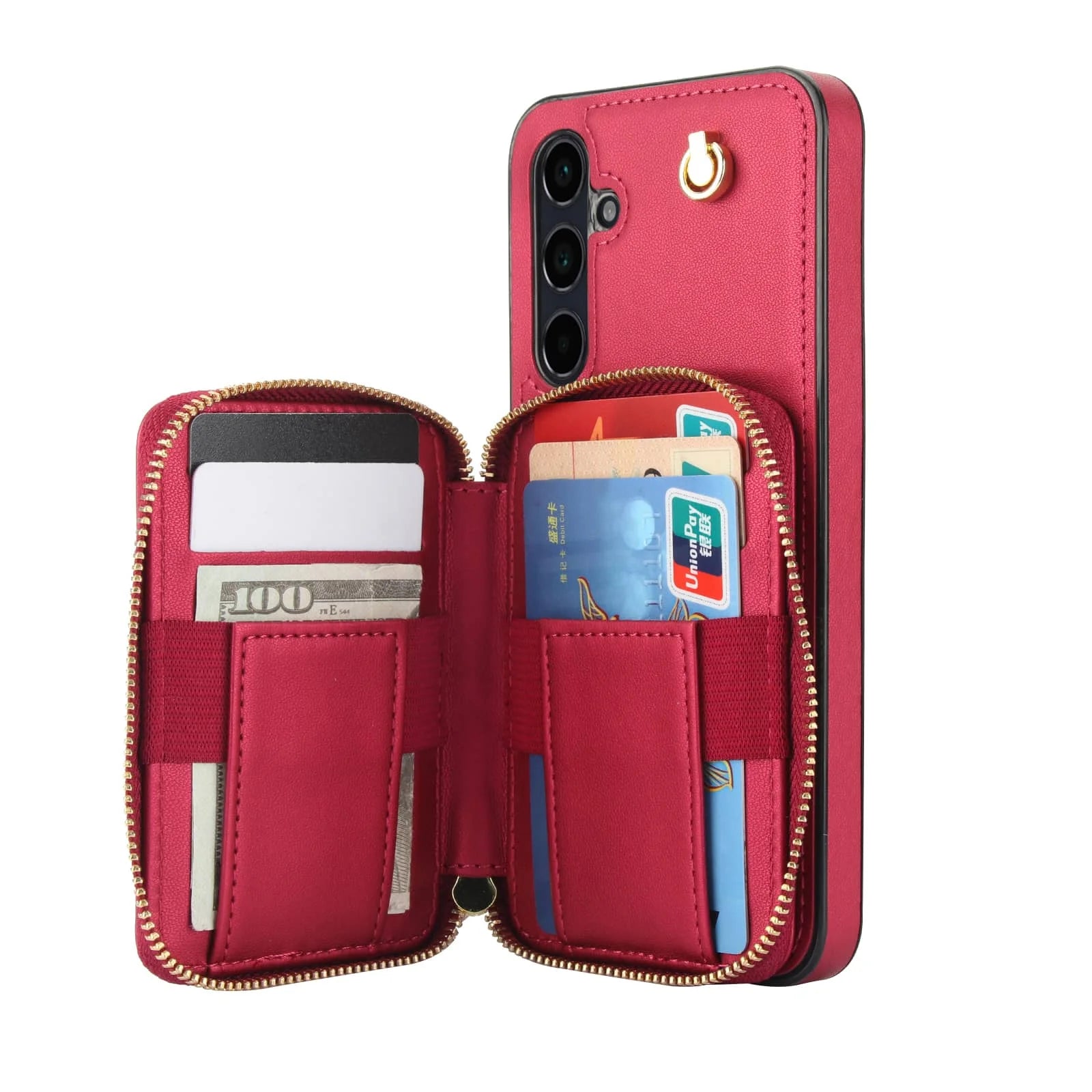 Crossbody Wallet Case for Samsung Galaxy A56 A36 A16 A55 A35 A15 A54 A14 A73 A53 A13, RFID Blocking Handbag Purse Flip Cover