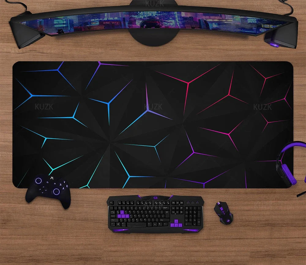 Gaming Mouse Pad Mousepad Gamer Desk Mat Large Keyboard Pad Xll Carpet Computer Table Surface For Accessories Xl Ped Mauspad - WinSupport Tech