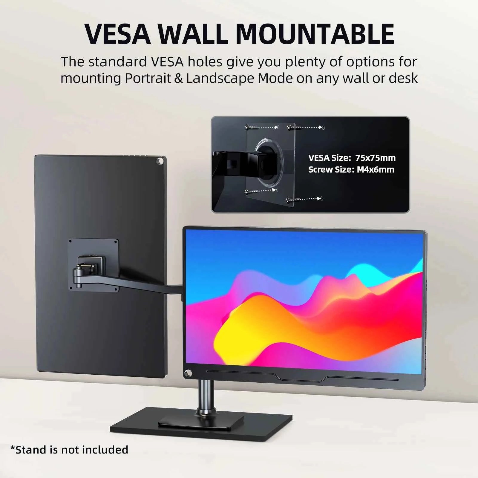 EVICIV Portable Monitor 15.6