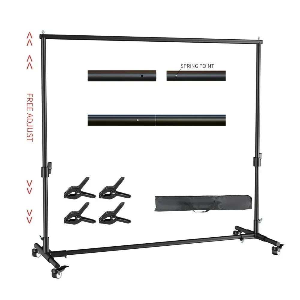Background Stand Photography Photo Video Studio Backdrop Background Stand Party Accessories Telescopic Backgrounds Studio Photo