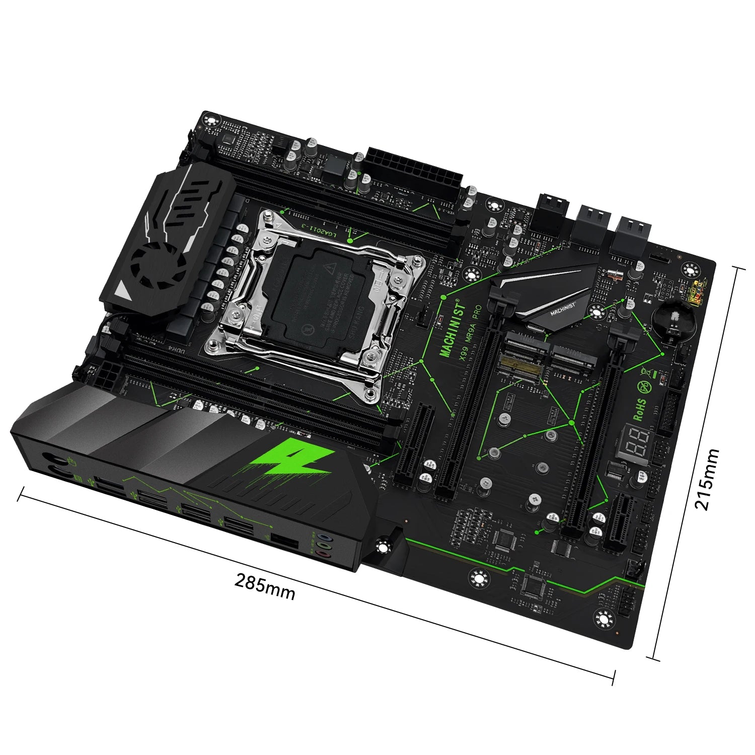 MACHINIST X99 TPM2.0 Motherboard Optional Xeon E5 2666 V3 CPU And DDR4 16GB RAM Kit Set Four Channel ATX MR9A PRO USB3.0 - WinSupport Tech