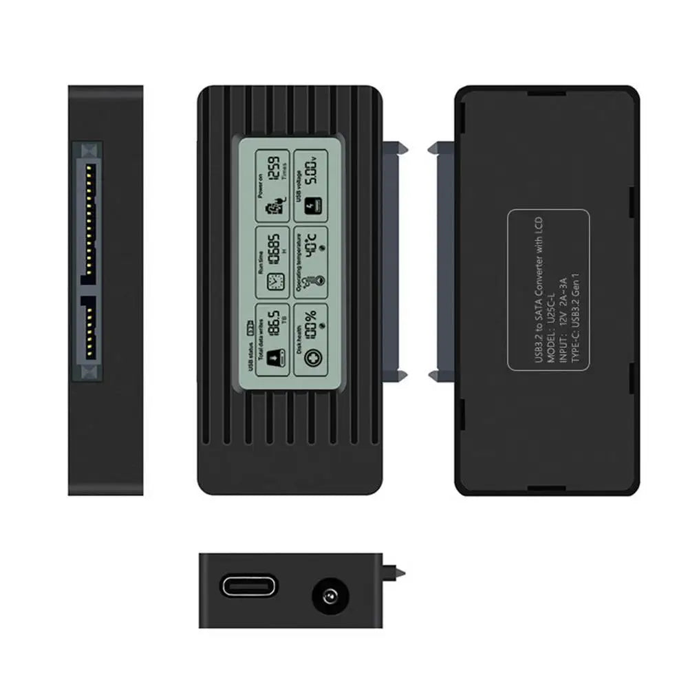 Hard Drive Recovery Kit External Hard Drive Reader Hard Drive Recovery Tool USB Hard Drive Adapter For Laptops Tablets Desktops