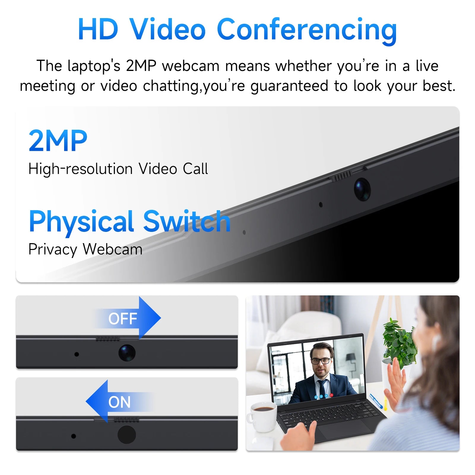 14 Inch Windows 11 Laptop, N4000 2.6Ghz, 8GB RAM, 256GB ROM - WinSupport Tech