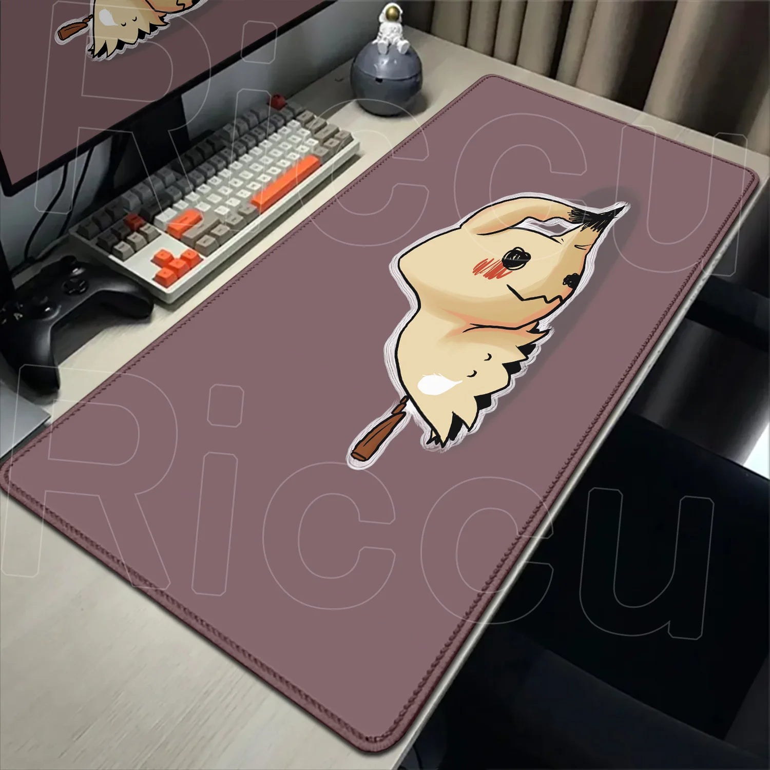 HD Rubber Non-slip Mouse Pads Gaming P-Pokemons Mimikyu Mousepad Mouse Pad Kawaii Large Gamer XXL Pc Keyboard Desk Mouse Mat Rug
