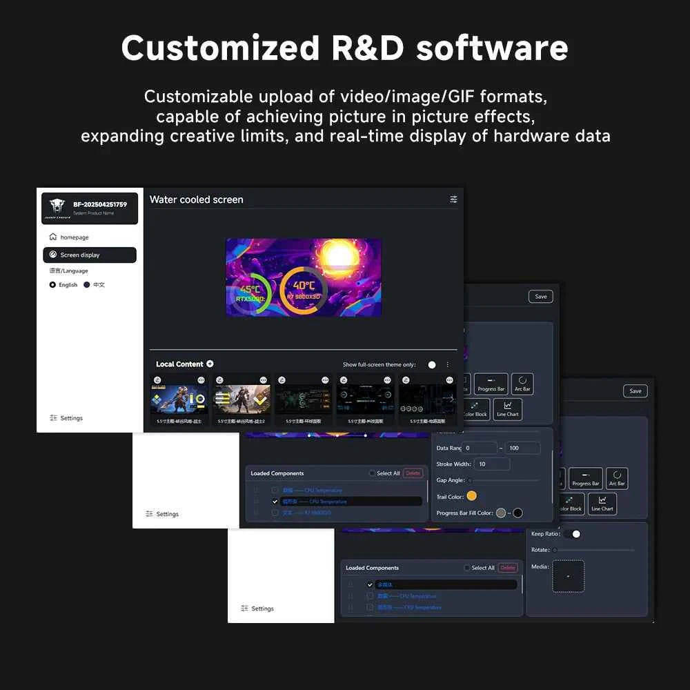 JUNGLE LEOPARD Pro Flow 360 Liquid CPU Cooler