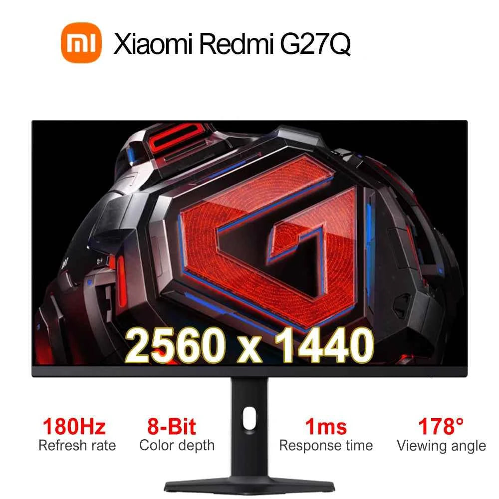 Xiaomi Redmi G27Q 2025 27-Inch 2K Gaming Monitor – 180Hz IPS, 1ms Response