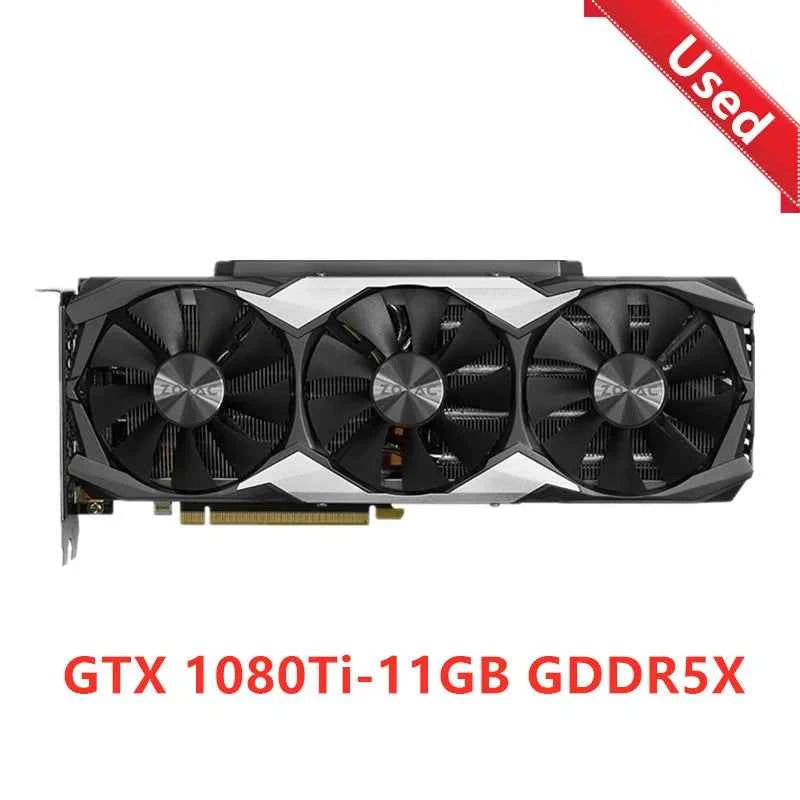 ZOTAC GTX 1080 Ti 1080Ti 11GB GPU Graphics Cards GeForce GTX1080 GTX1080Ti Video Card NVIDIA Computer Game Gaming Desktop PC DVI