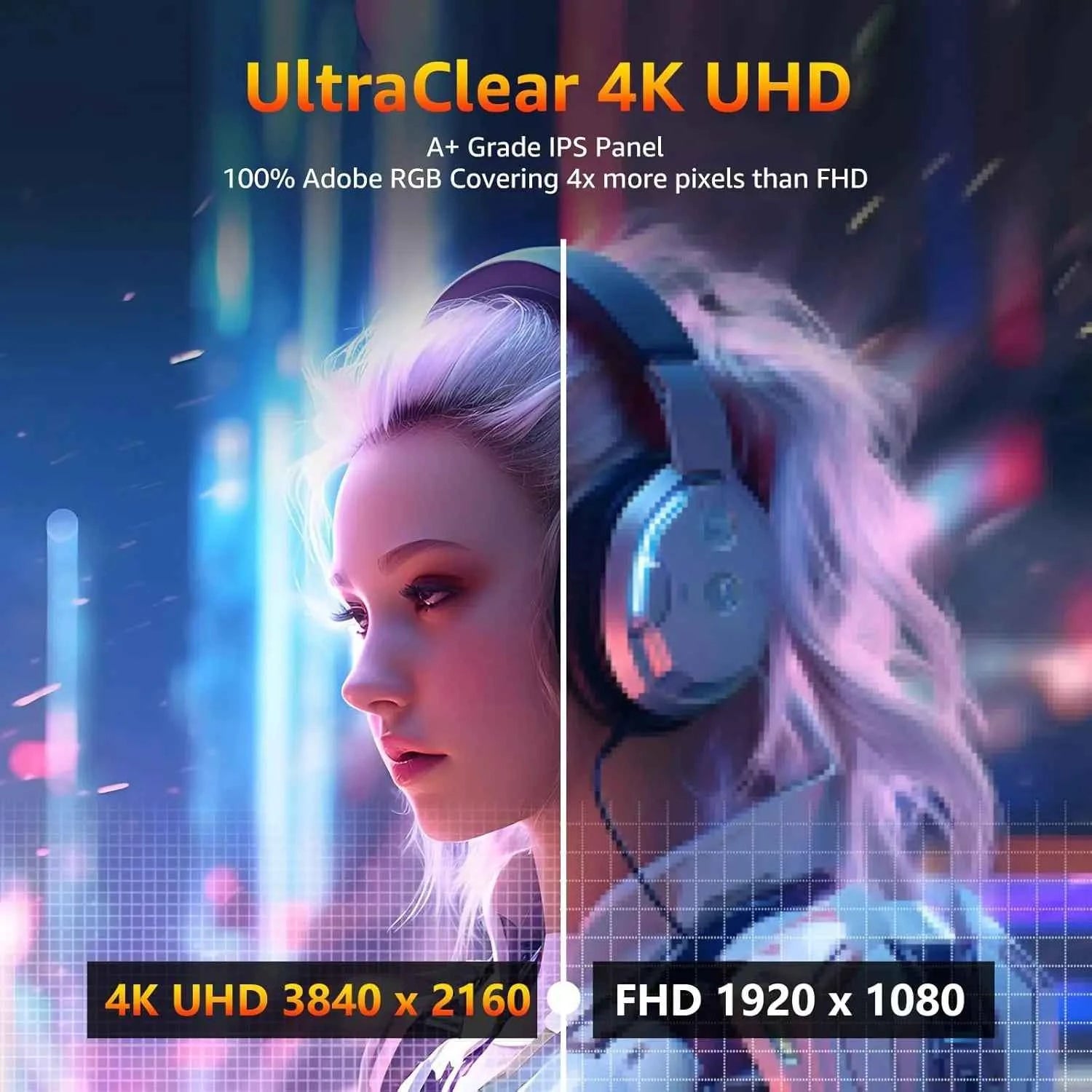 UPERFECT 4K Portable Monitor 18.4