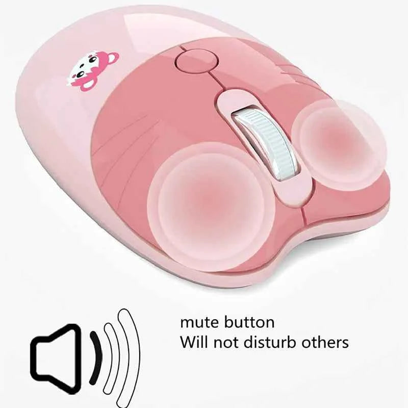 2.4G Wireless Keyboard Mouse Combo 84 Keys Compact Size Colorful Retro Round Keycaps For Laptop/Desktop, Battery Powered