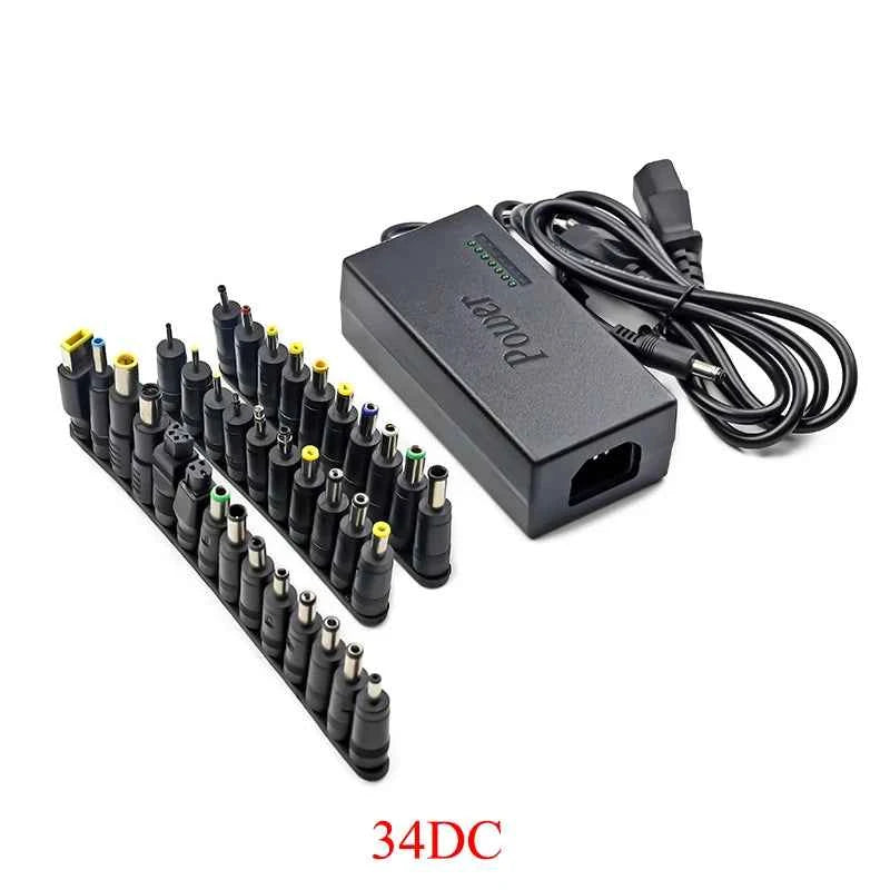 96W Universal AC Laptop Power Adapter 12V 15V 16V 18V 19V 4.5A 20V 24V Charger For Dell For Toshiba  ForAsus For Acer For Lenovo
