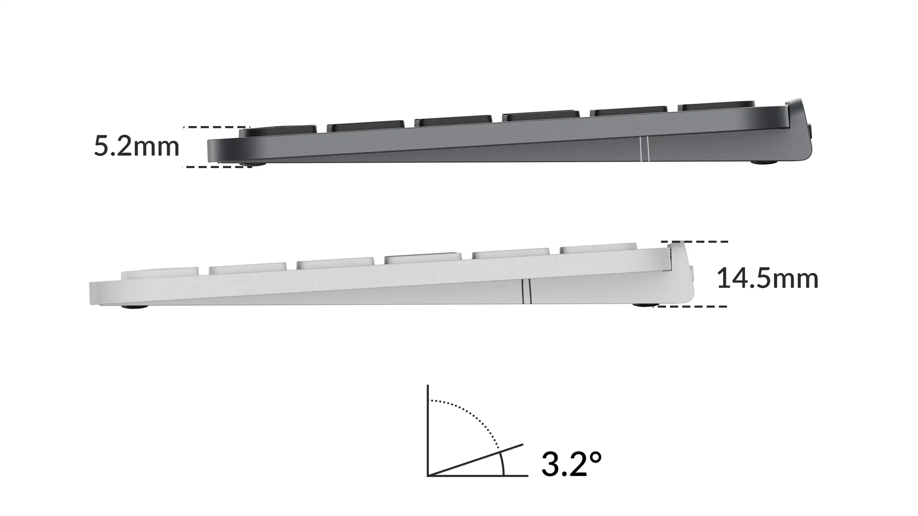 Keychron B6 Pro ZMK Ultra-Slim Wireless Keyboard Full Size Portable Lightweight 2.4GHz & Bluetooth Connections