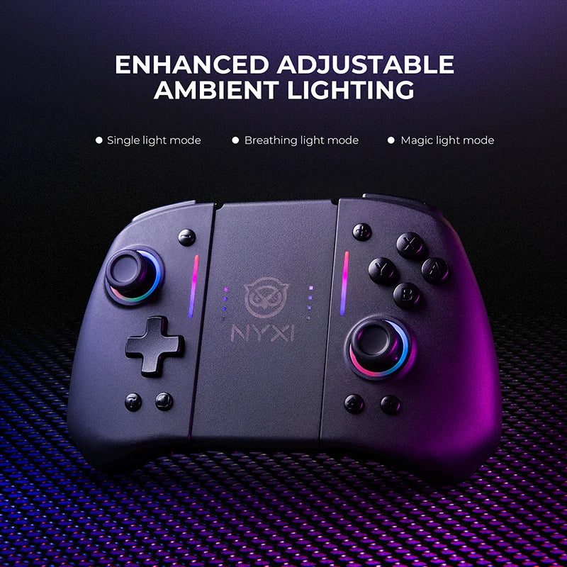 NYXI Hyperion Wireless Game for Switch 2 Black