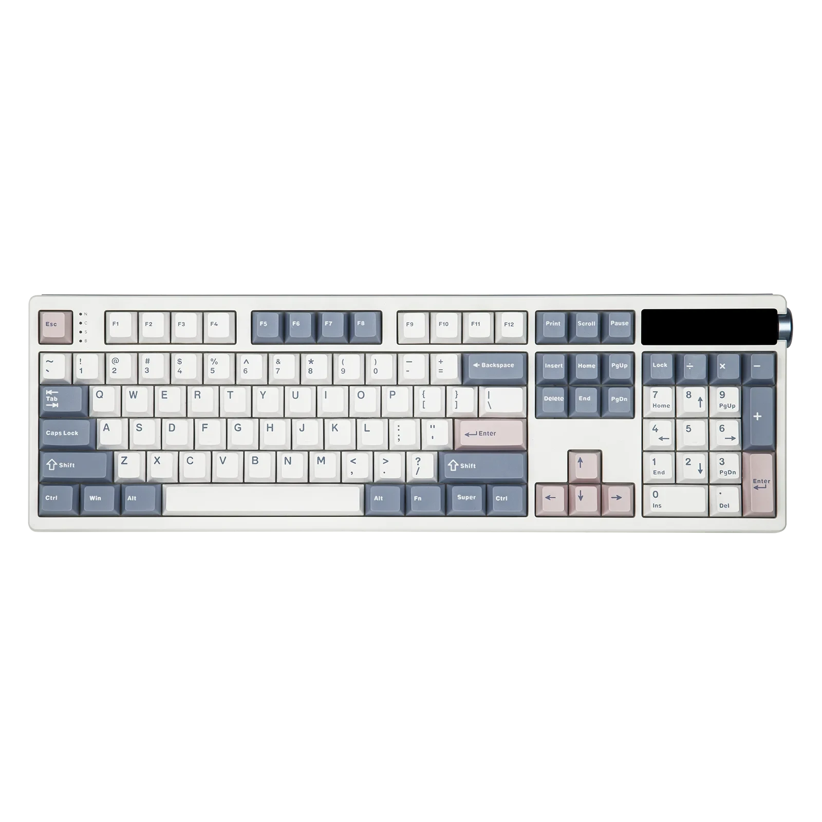 EPOMAKER TH108 PRO 100% Gasket-Mounted Tri-Mode Wireless Mechanical Keyboard RGB Backlight with TFT Smart Display & Knob