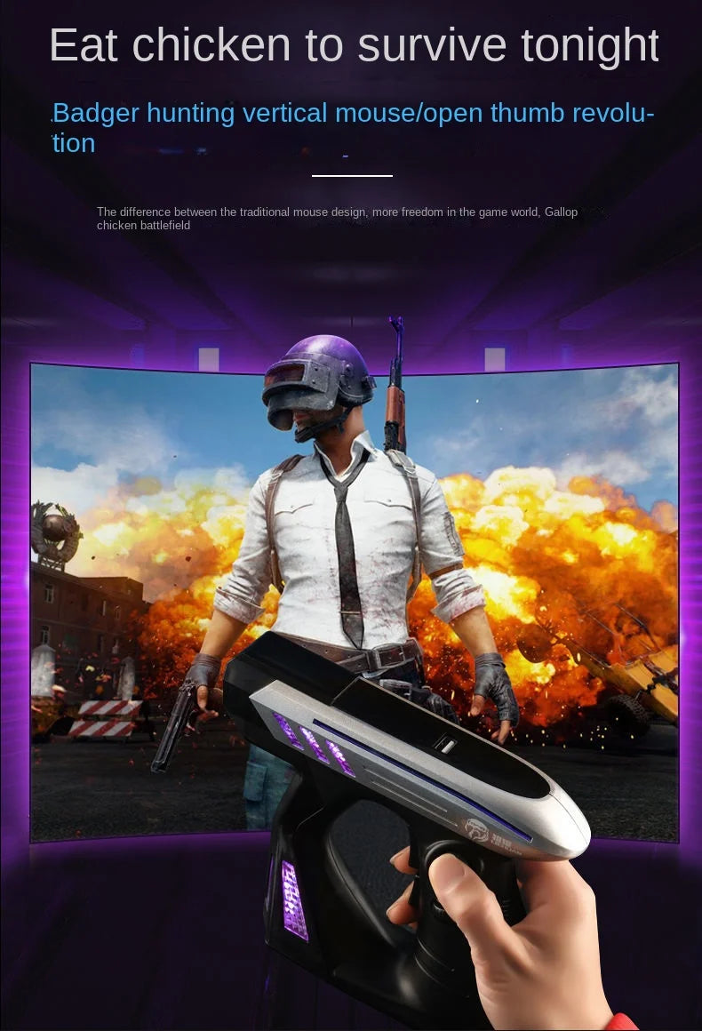 Ergonomic PC Mouse Vertical Game E-sports Gaming Mouse Competitive Three-dimensional Special-shaped Personalized Mouse 3d