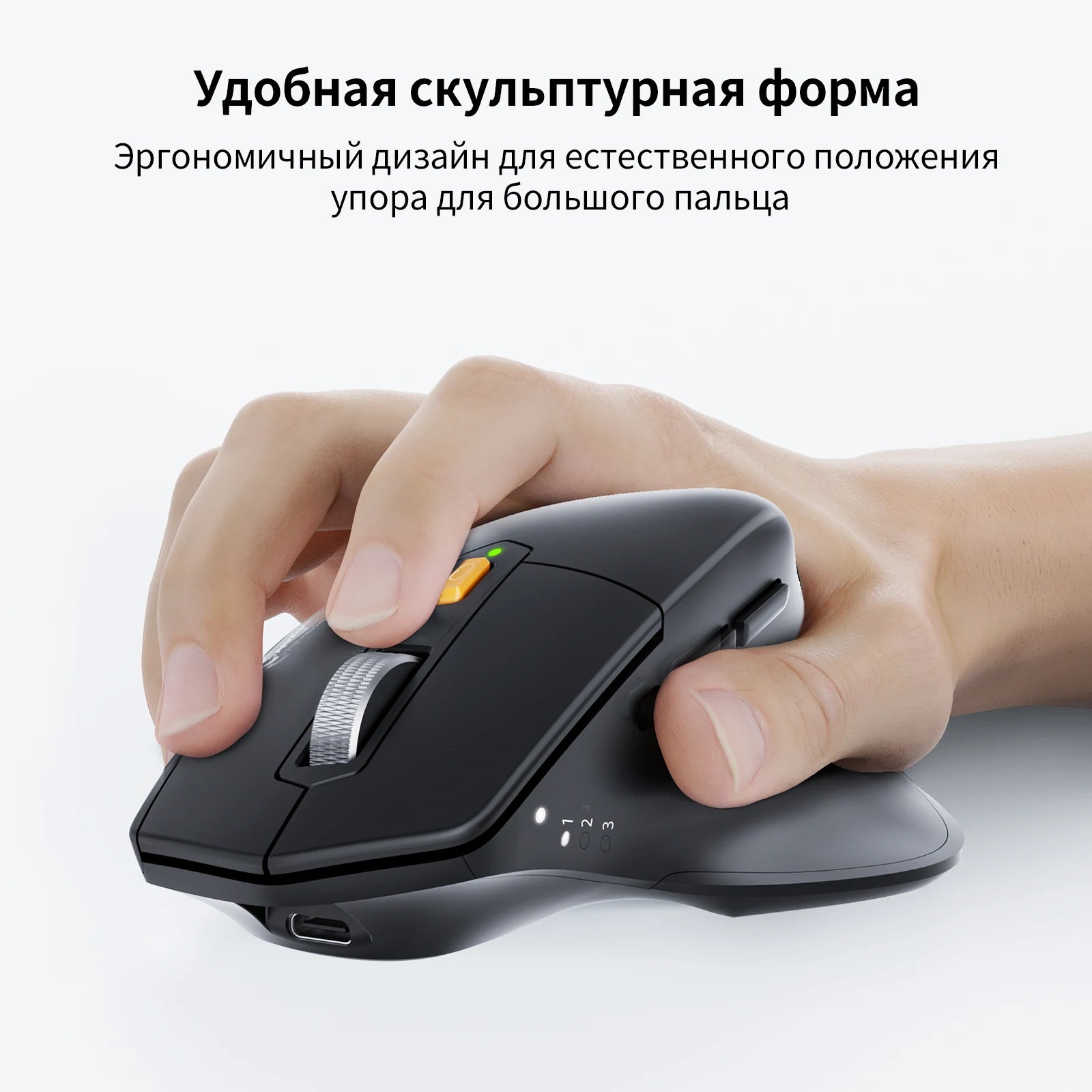 Russian Bluetooth Wireless Keyboard and Mouse Combo Split Ergonomic Keyboard for Windows Mac Android Rechargeable Mice