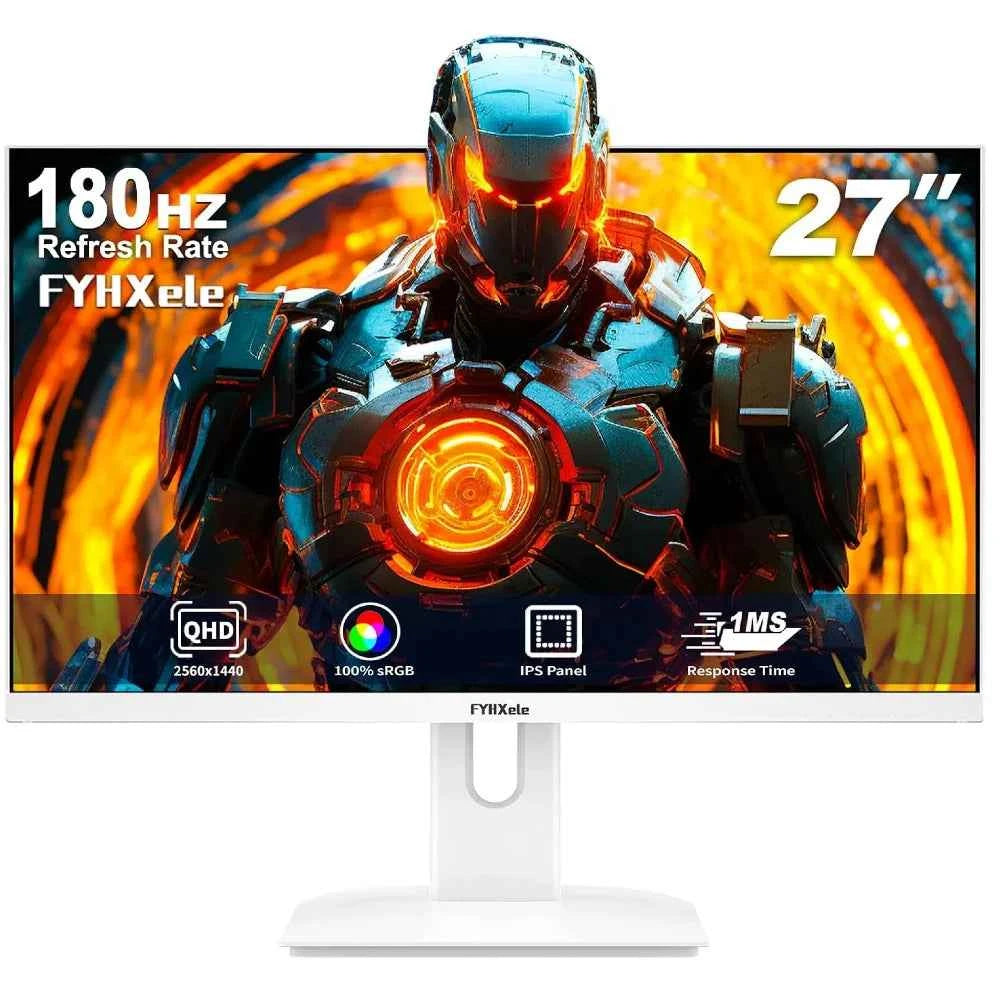 FYHXele 27 inch 180Hz IPS Gaming Monitor 1Ms Fast Response Speed 1920 * 1080