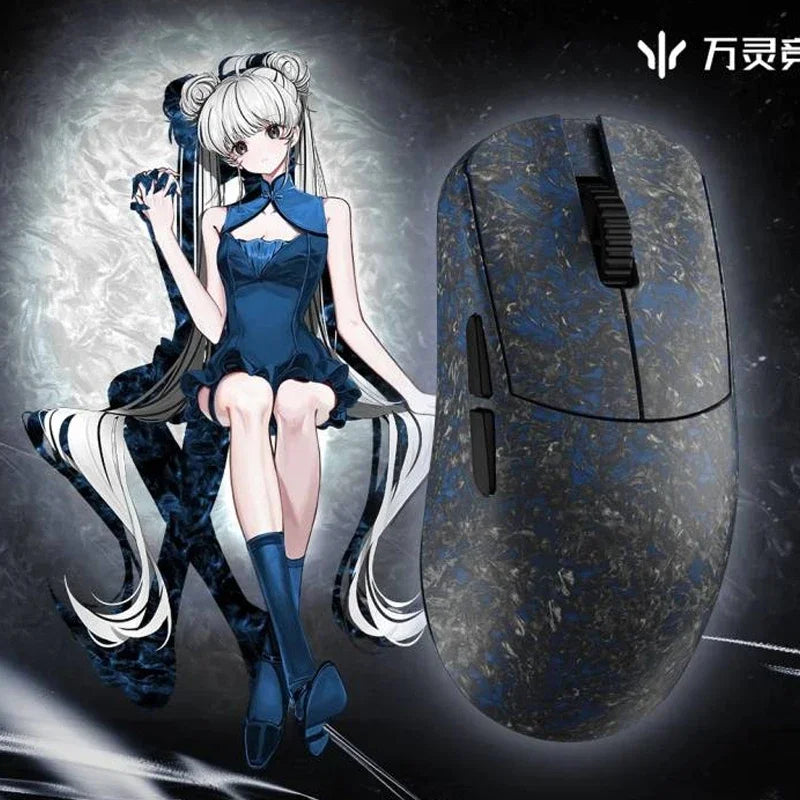 Wlmouse Ying 8K Wireless Mouse Dual Mode 2.4G Bluetooth Gaming Mouse Forged Carbon PAW3950HS Mouse Office PC Gamer Custom Gift - WinSupport Tech