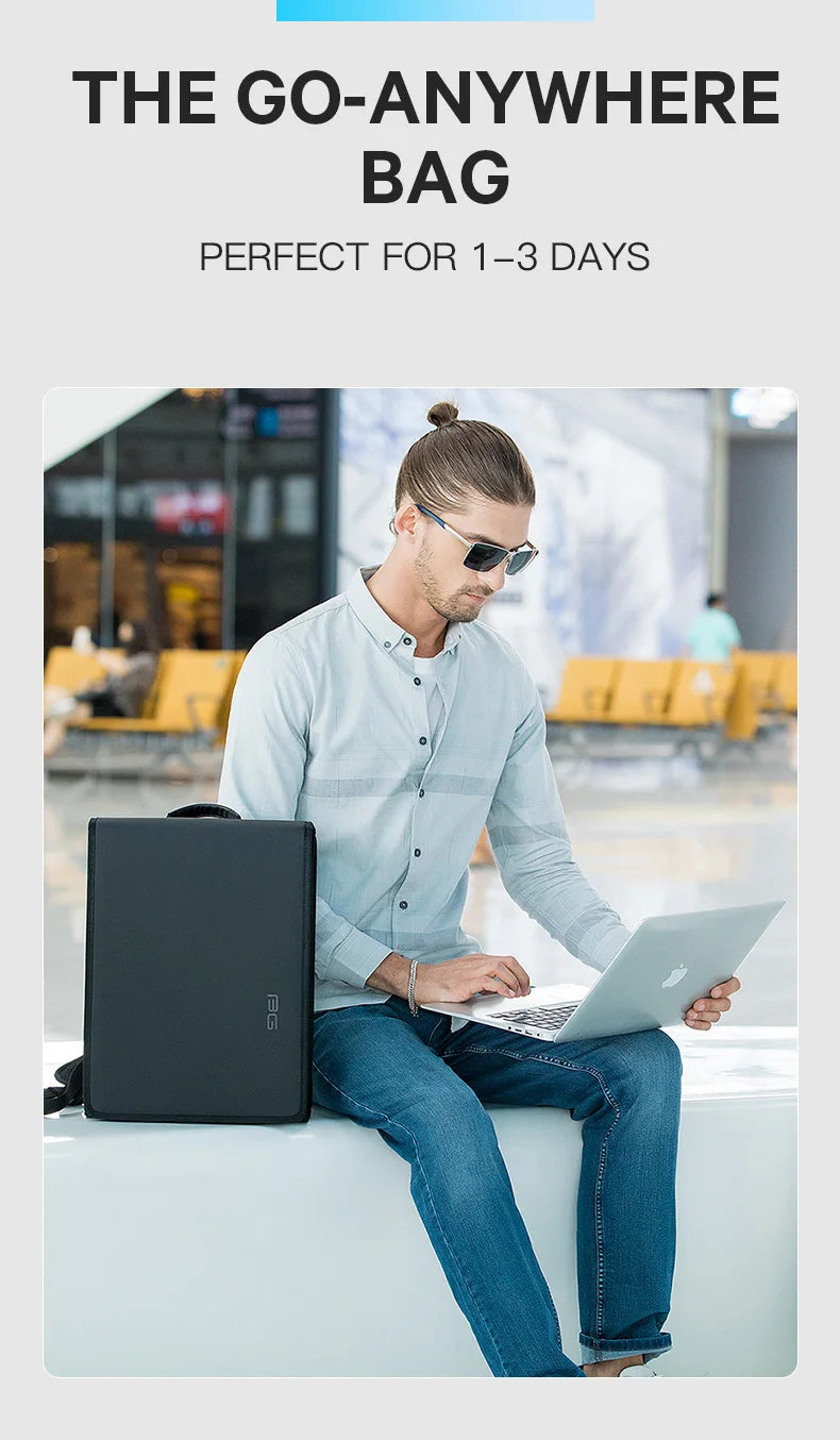 Mochila bange Backpacks Laptop Backpack Anti-theft Waterproof Scratch Prevention School Backpacks Men Business Travel Bag
