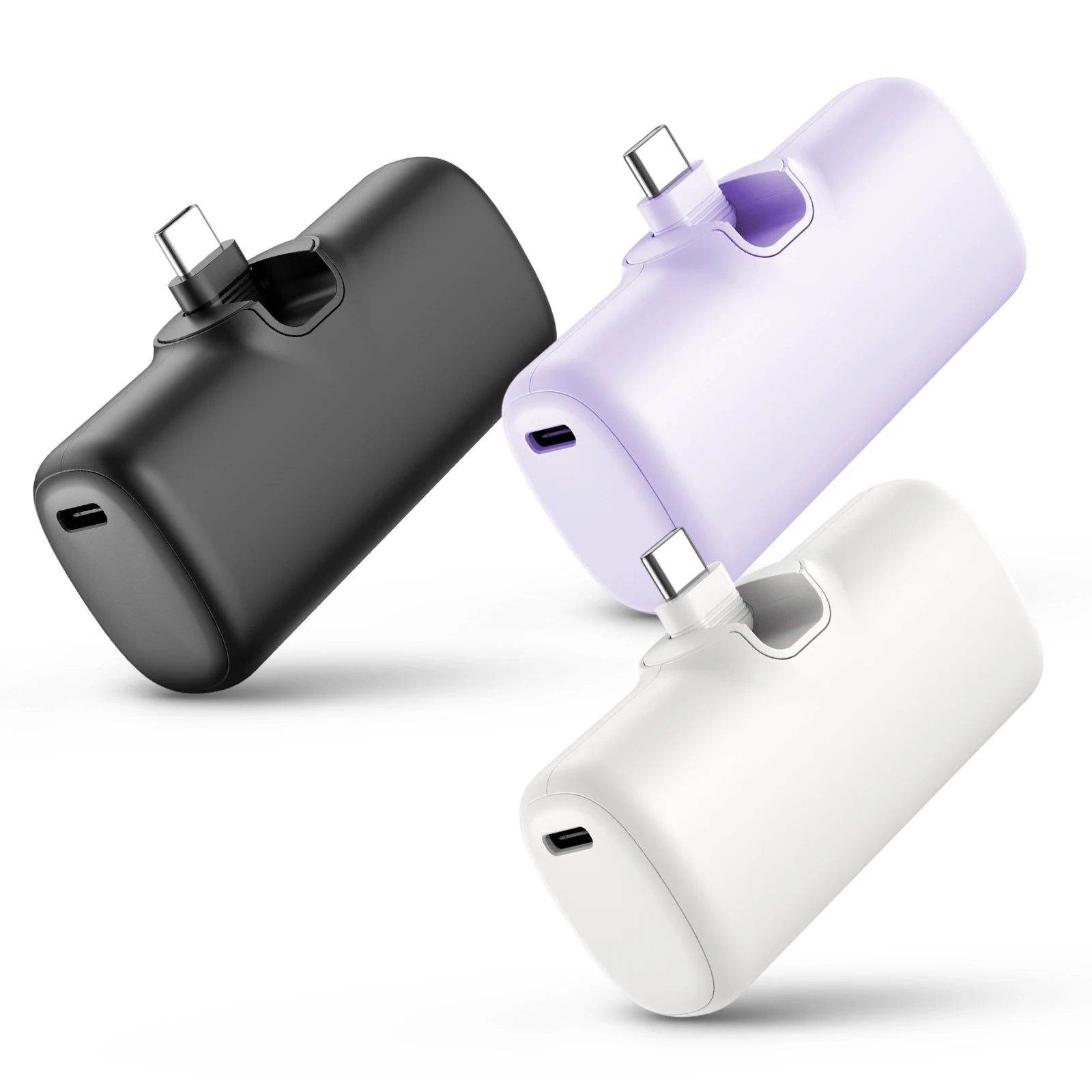 4000mAh MIni Power Bank 2-in-1 Fast Charging PD 22.5W Portable External Battery High Capacity for For iPhone Samsung Android