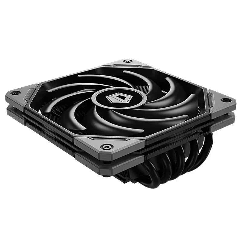 ID-COOLING IS-50X ITX Air-cooling CPU Cooler, 5 Heat Pipes 4Pin PWM Fan for Intel LGA 1700 1200 AM4 AM5 Processor Cooler