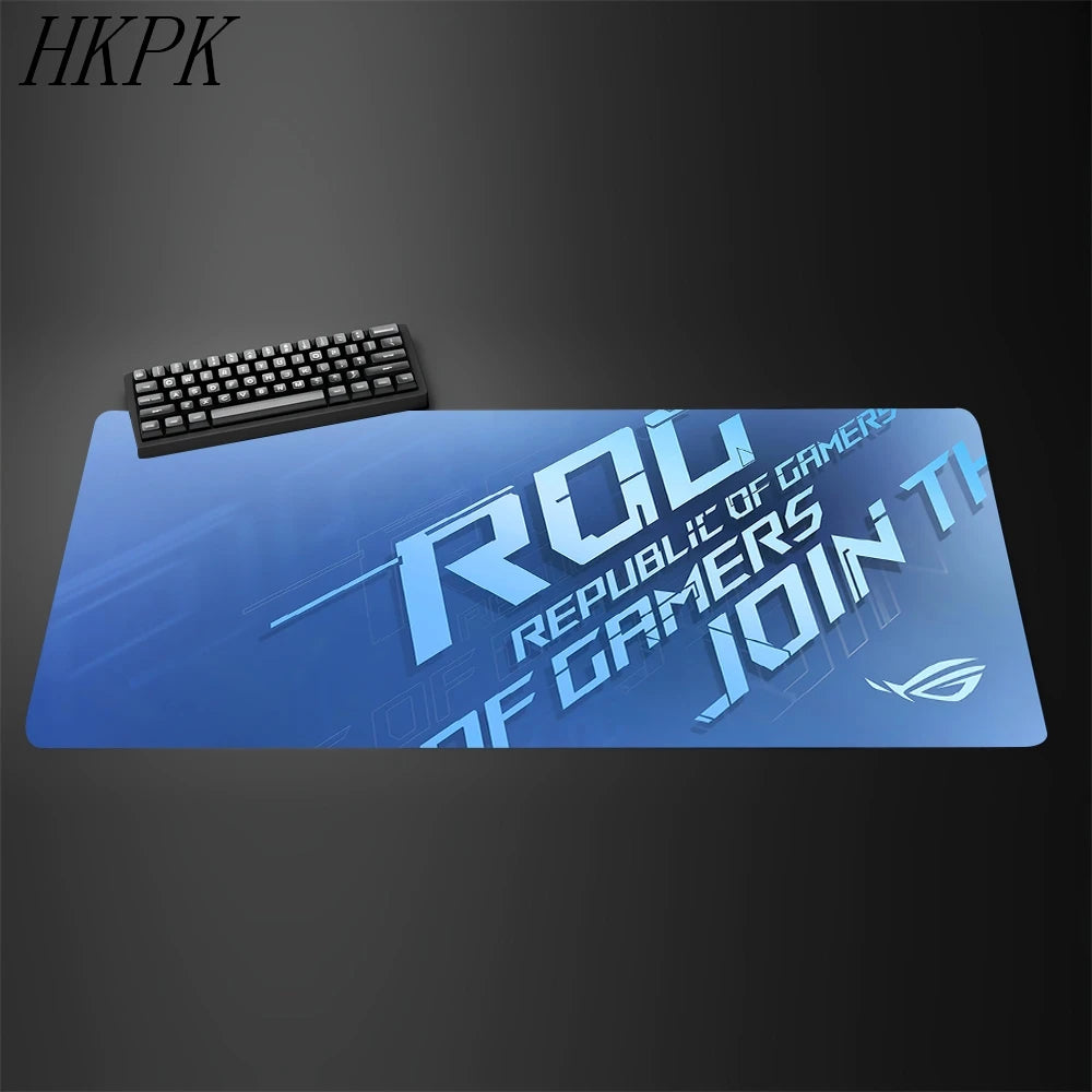 Gamer Mouse Pad Cartoon Asus Deskmat Gaming Mousepad Desk Protector Pc Accessories Mats Kawaii Anime Extended Mause Pads