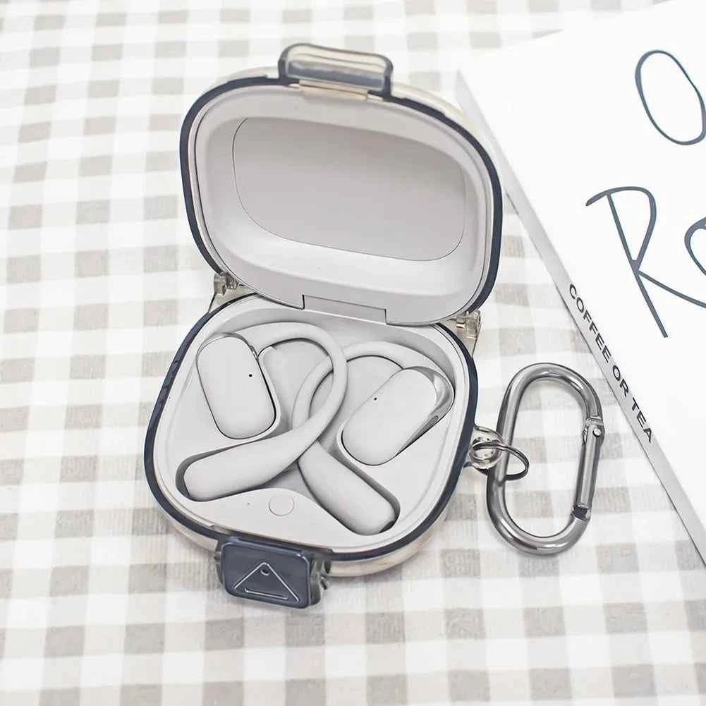 Shockproof Protective Case For-SHOKZ Open Fit 2+/T921 Wireless Earphone For TPU Hard Shell Headphone Replace Accessories