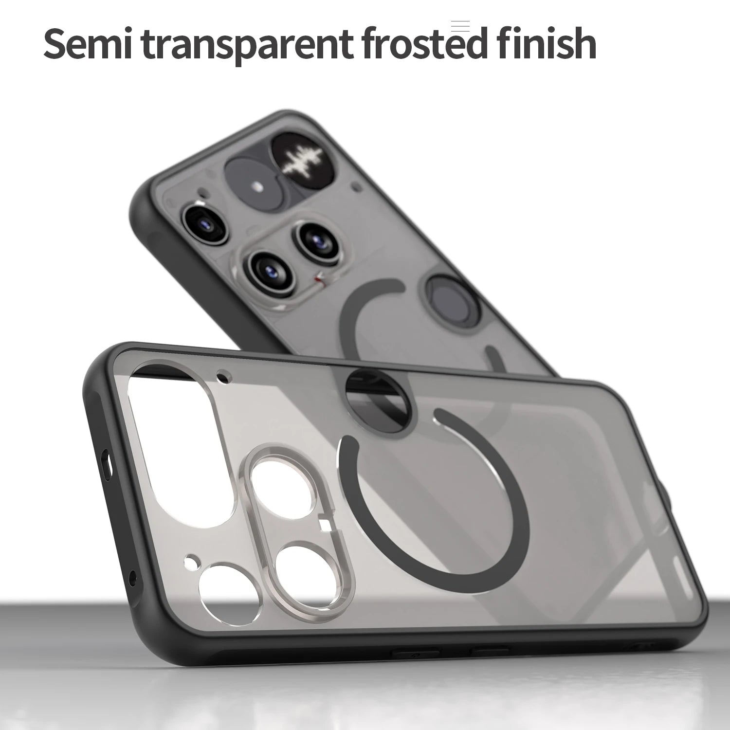 For Magsafe Wireless Charging Magnetic Case For Nothing Phone 3 NothingPhone3 5G Shockproof Matte Back Cover Coque