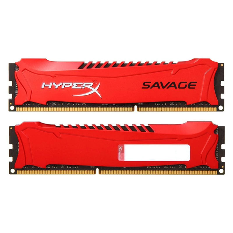 HyperX Savage Memory RAM DDR3 4G 8G 1333MHz 1600MHz 1866MHz 2133MHz 2400MHz 1.5V PC3-10600 12800 14900 240Pin DIMM for Desktop