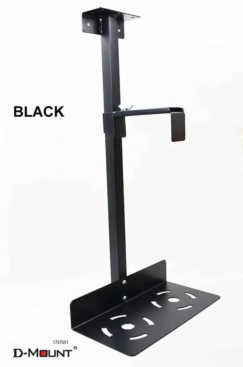 CP-02 30kg Computer CPU Stand Mainframe Hanger Host Box Stand Universal PC Case Holder Under Desk Wall Side width height Adjust