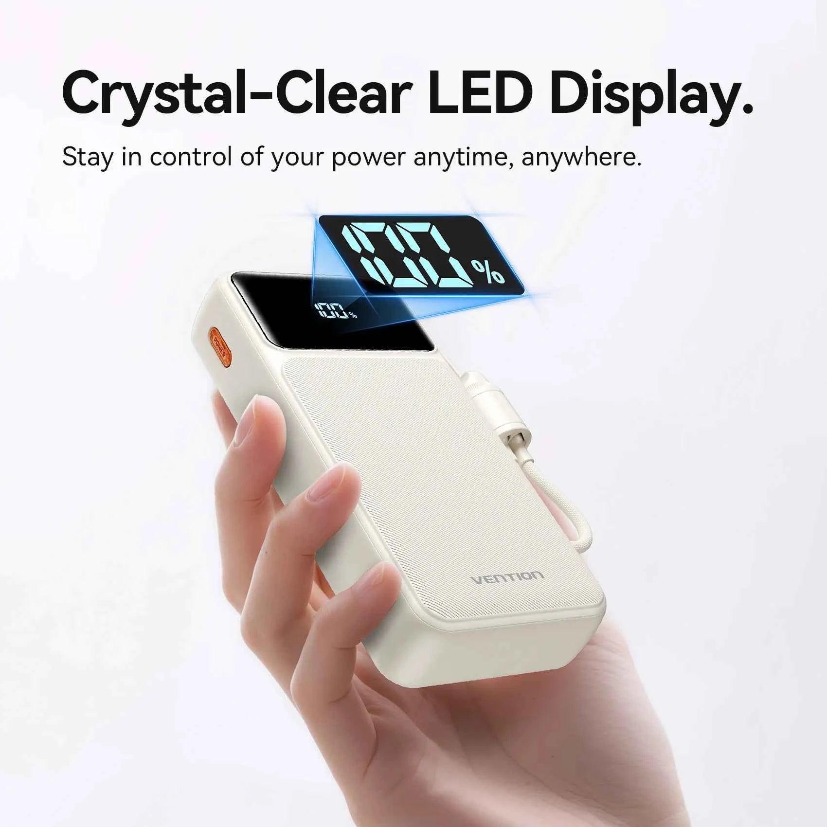 Vention CCC 20000mAh 22.5W Power Bank Portable Fast Charger for Xiaomi iPhone Samsung Spare Battery 3C Certified Powerbank