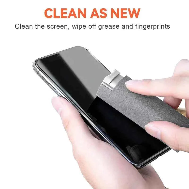 Computer Cleaning Supplies Wipe Cleaning Tools 2-in-1 Screen Cleaner Kit  for Phone Laptop Tablet TV Monitor Car Screens Spray