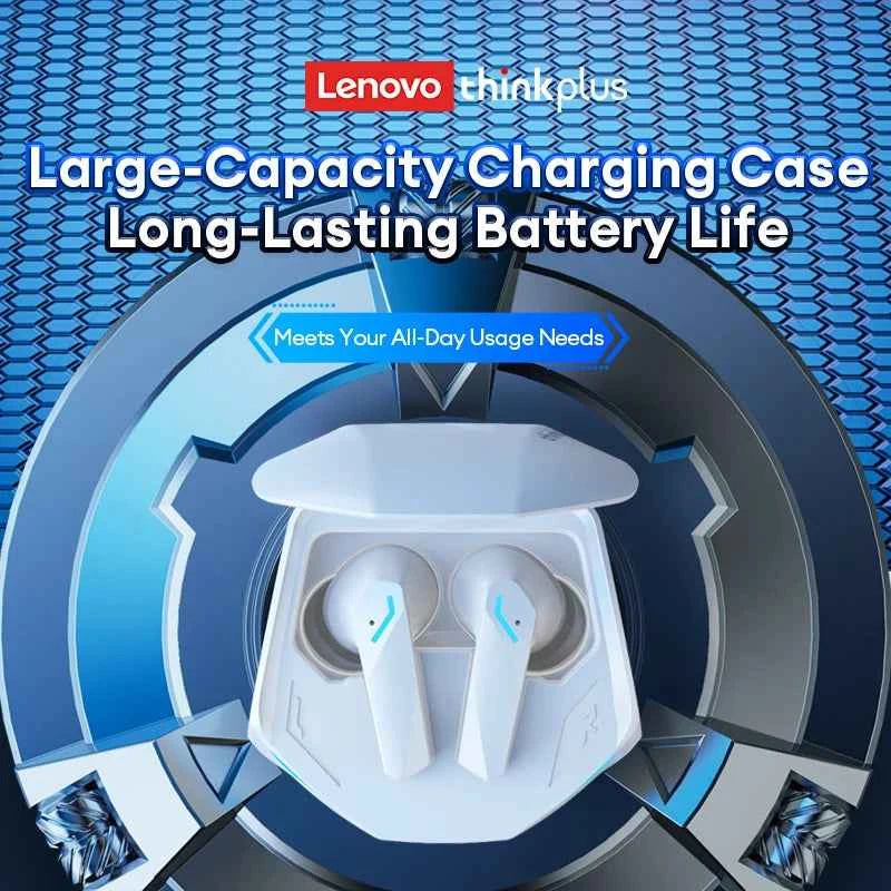 Choice Lenovo GM2 Pro TWS Wireless Bluetooth V5.3 Earphone HD Call Low Latency Headphones Dual Mode Music Gaming Earbuds GM2PRO