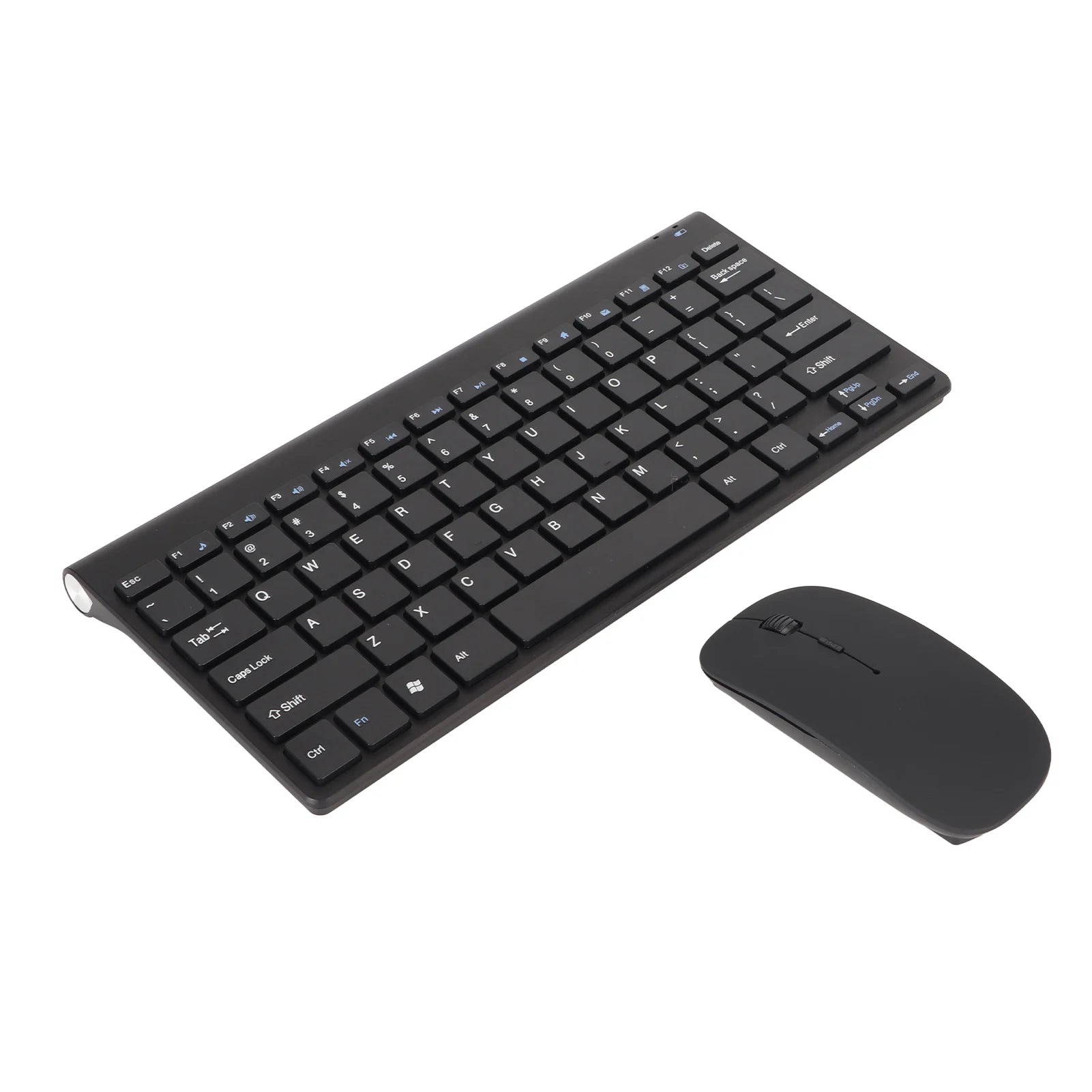 2.4G Wireless Keyboard Mouse Kit Slim Silent Smart Wireless Keyboard Mouse Set with USB Receiver For Home PC Laptop