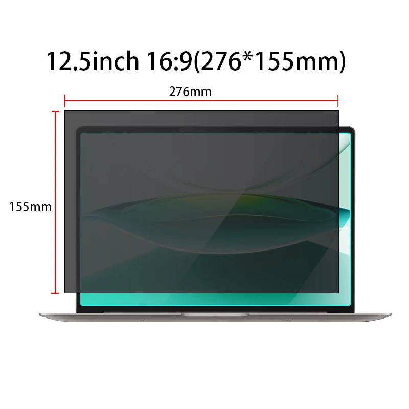 for 13/14/16/17/18 inch laptop privacy film customized size anti reflection and anti blue light radiation screen protector film