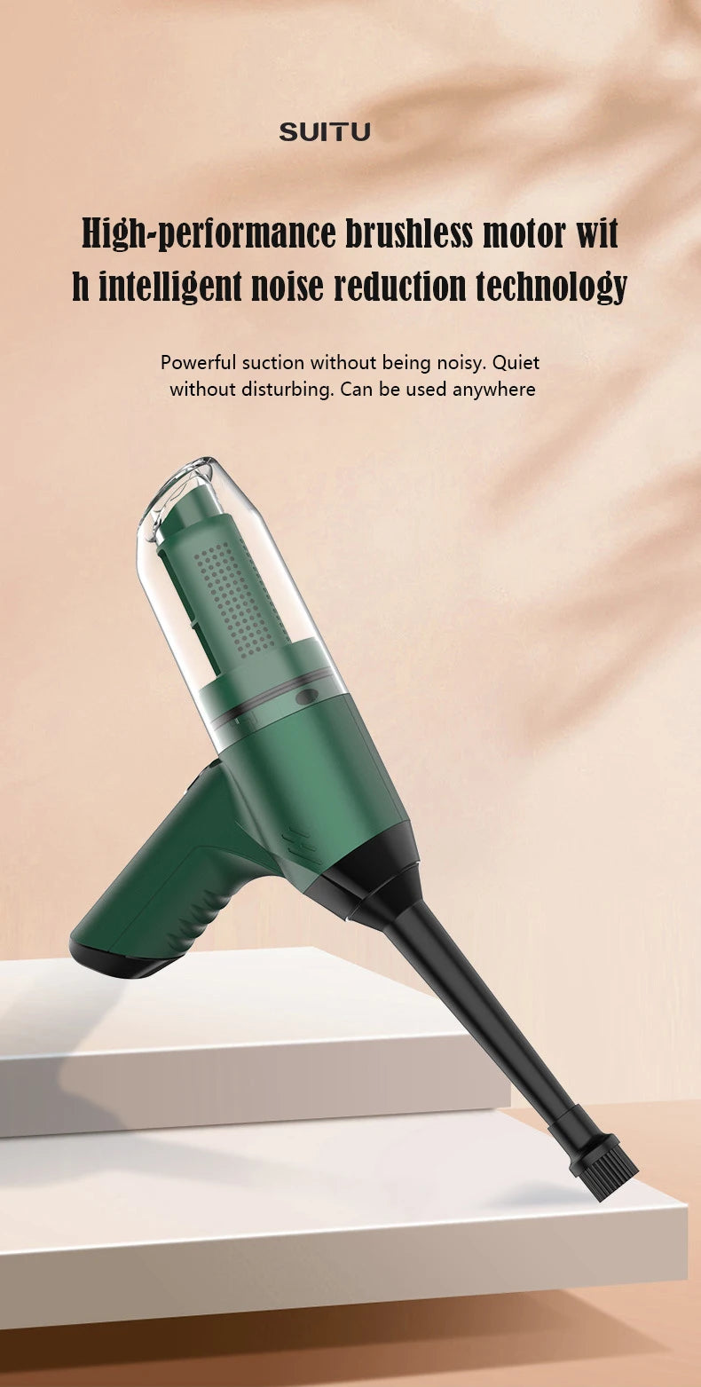 Mi 120000Pa Strong Suction Vacuum Cleaner Portable Handheld Mini Wireless Vacuum Cleaner Home Appliance For Car Home Office