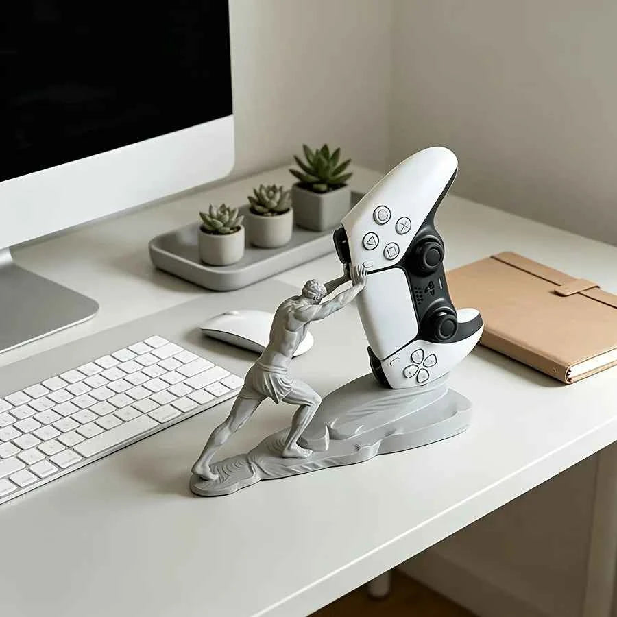 3D Print Universal Controller Stand Holder Portable Handle Holder Desktop Organizer Compact Stylish Rack for Home Office Use