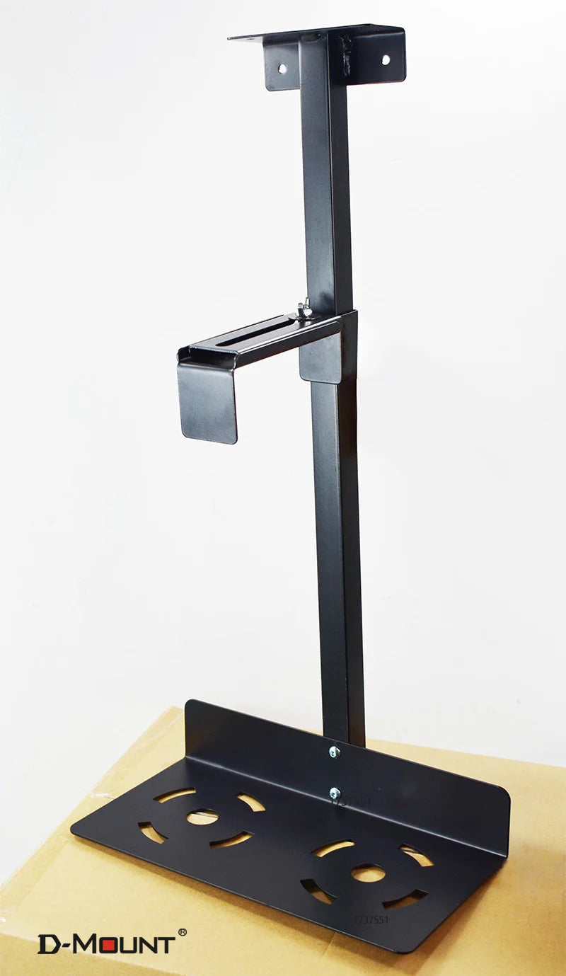CP-02 30kg Computer CPU Stand Mainframe Hanger Host Box Stand Universal PC Case Holder Under Desk Wall Side width height Adjust
